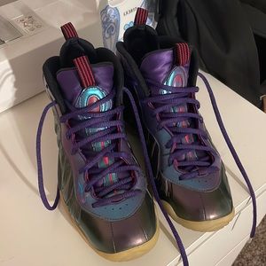 Multi colored nike shoes